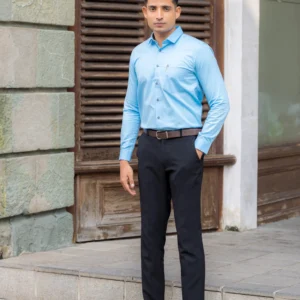 Classic Printed Long-Sleeve Shirt