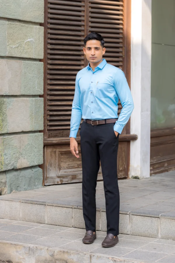 Classic Printed Long-Sleeve Shirt